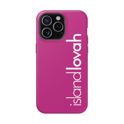Magnetic Tough Cases iPhone - Island Lovah (Pink)