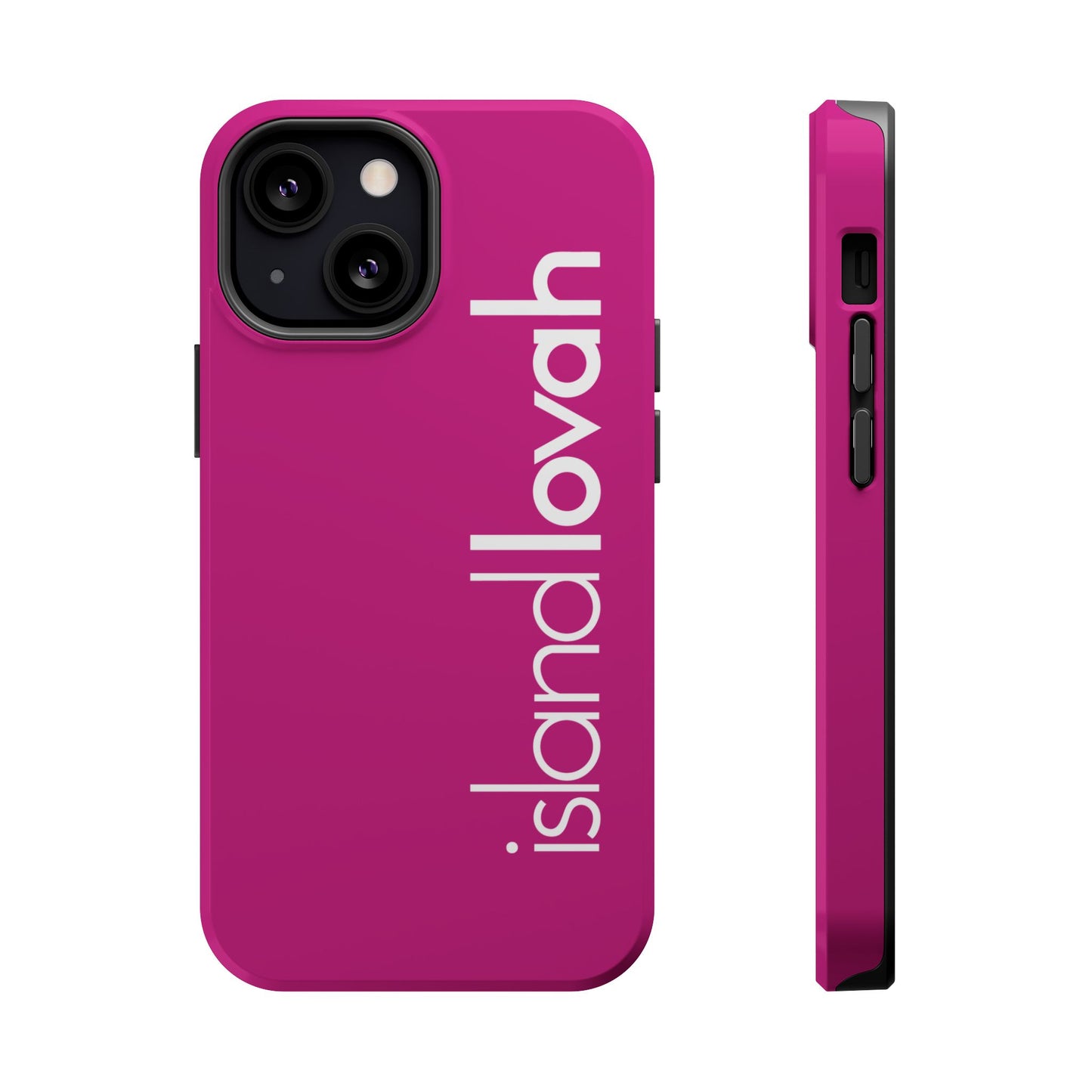 Magnetic Tough Cases iPhone - Island Lovah (Pink)