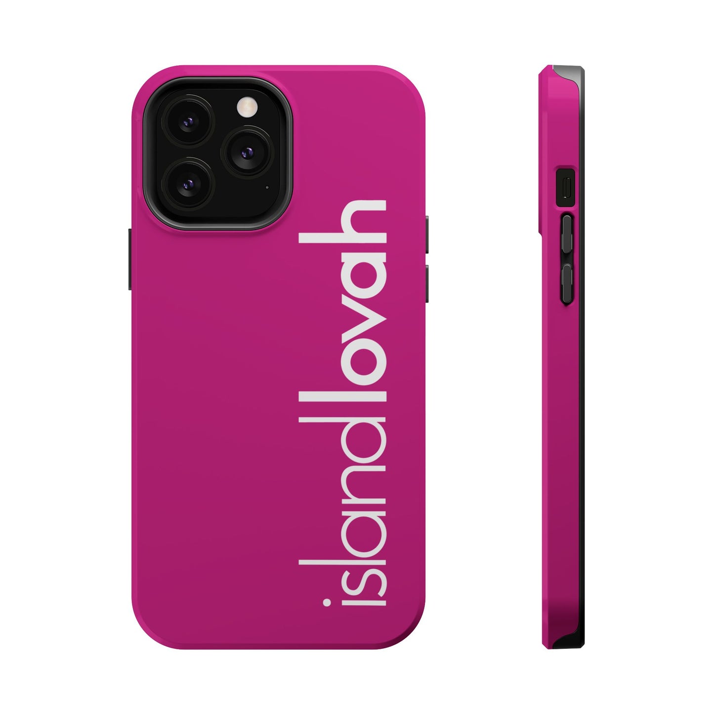 Magnetic Tough Cases iPhone - Island Lovah (Pink)