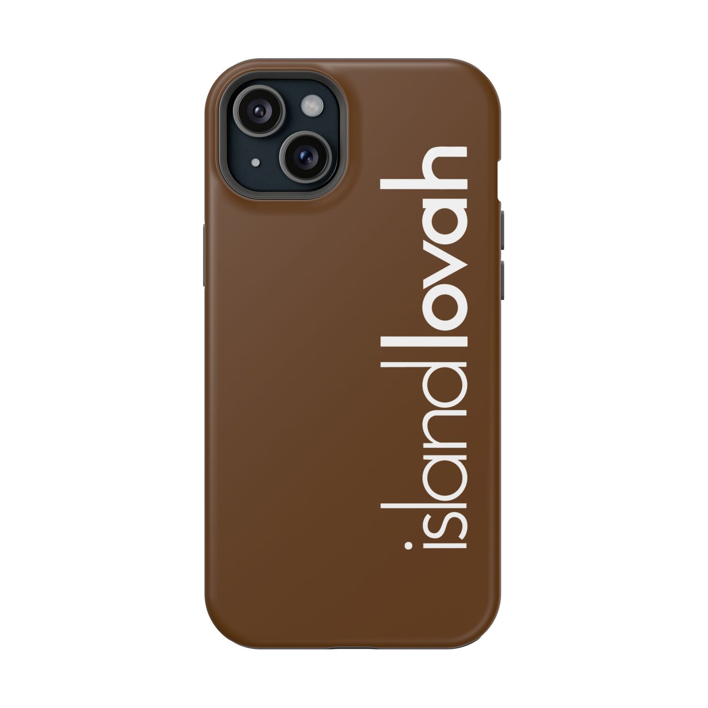 Magnetic Tough Cases iPhone - Island Lovah (Brown)