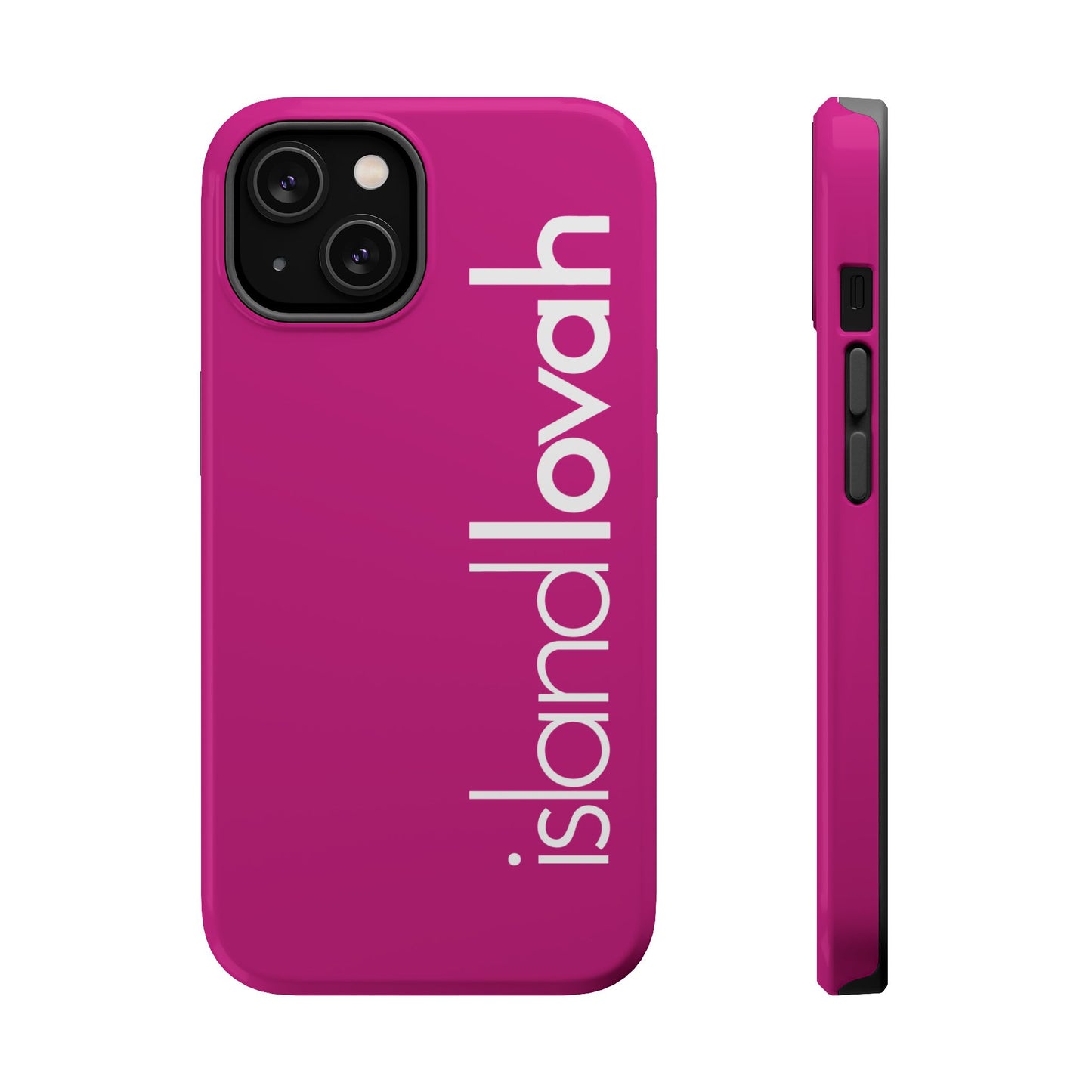 Magnetic Tough Cases iPhone - Island Lovah (Pink)
