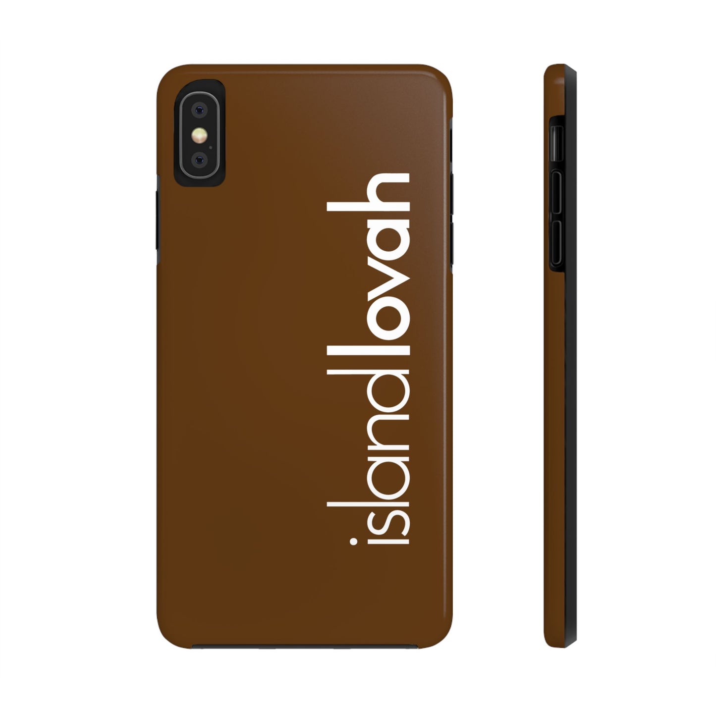 Tough Phone Cases - Island Lovah (Brown)