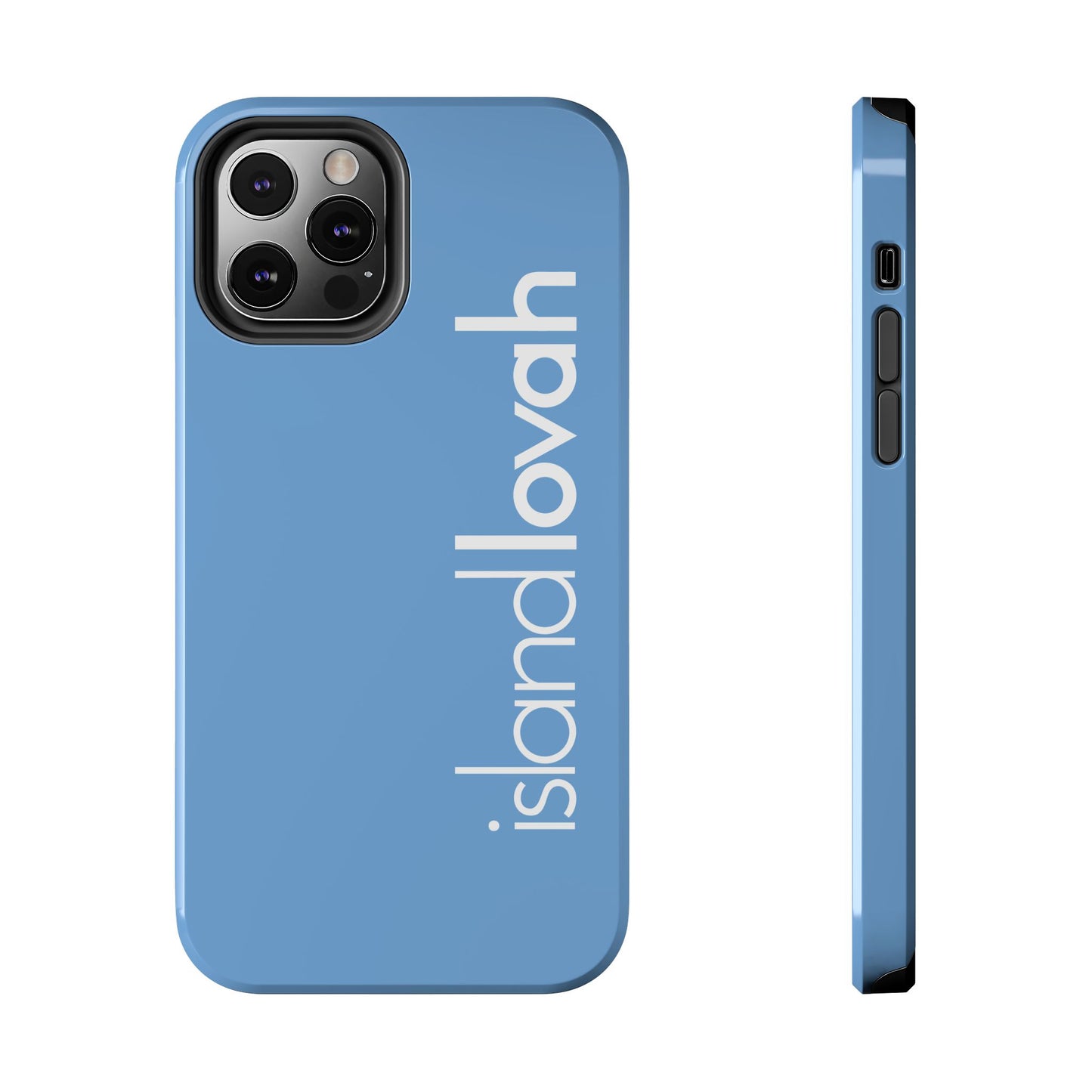 Tough Phone Cases - Island Lovah (Light Blue)