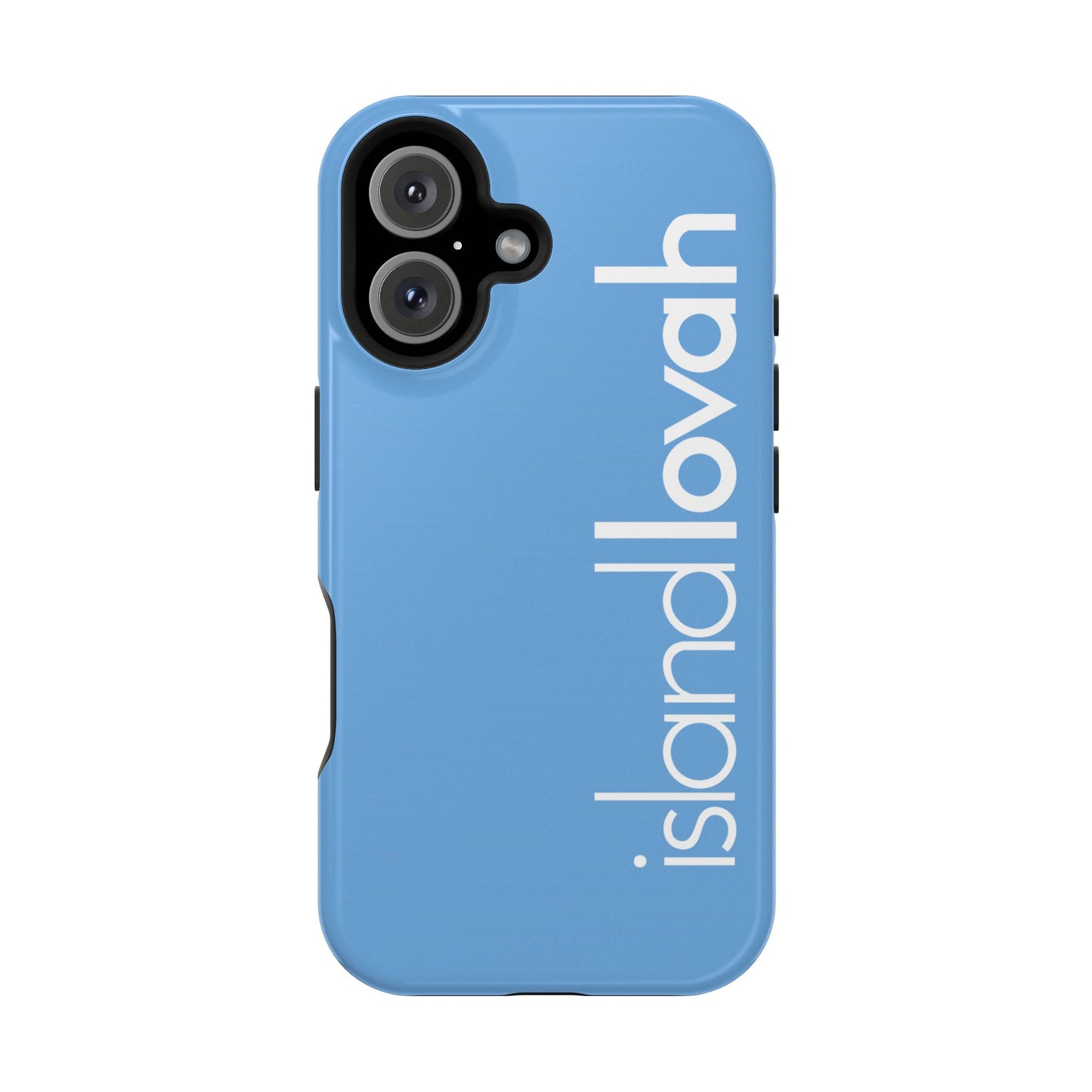 Magnetic Tough Cases iPhone - Island Lovah (Light Blue)