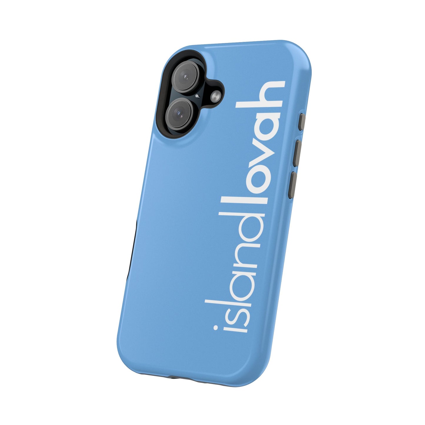 Magnetic Tough Cases iPhone - Island Lovah (Light Blue)