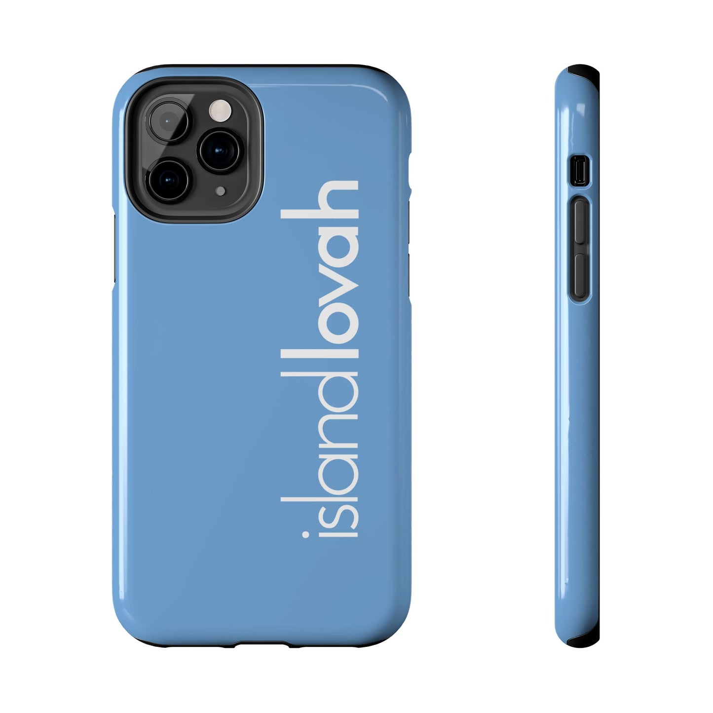 Tough Phone Cases - Island Lovah (Light Blue)