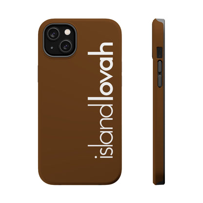 Magnetic Tough Cases iPhone - Island Lovah (Brown)