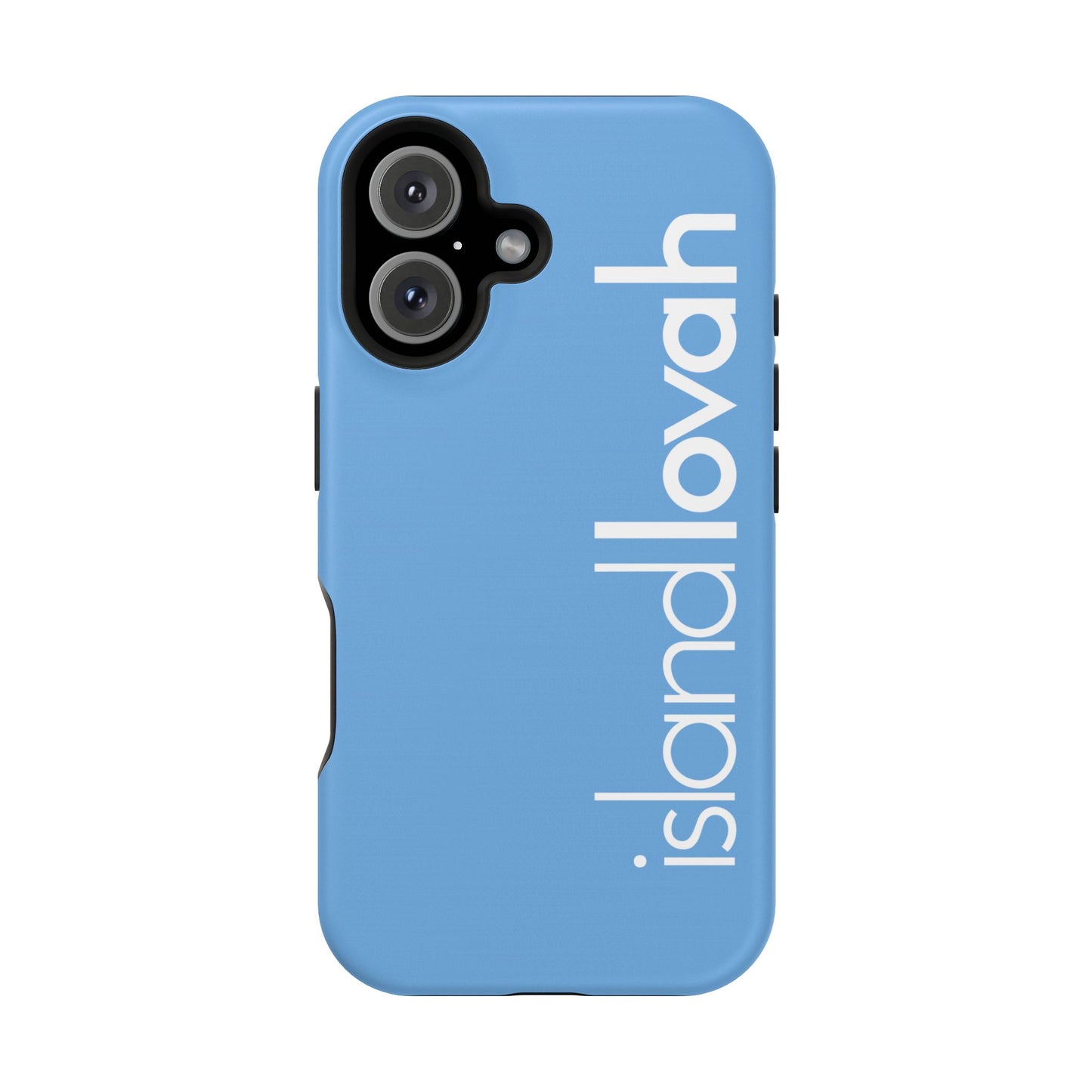 Magnetic Tough Cases iPhone - Island Lovah (Light Blue)