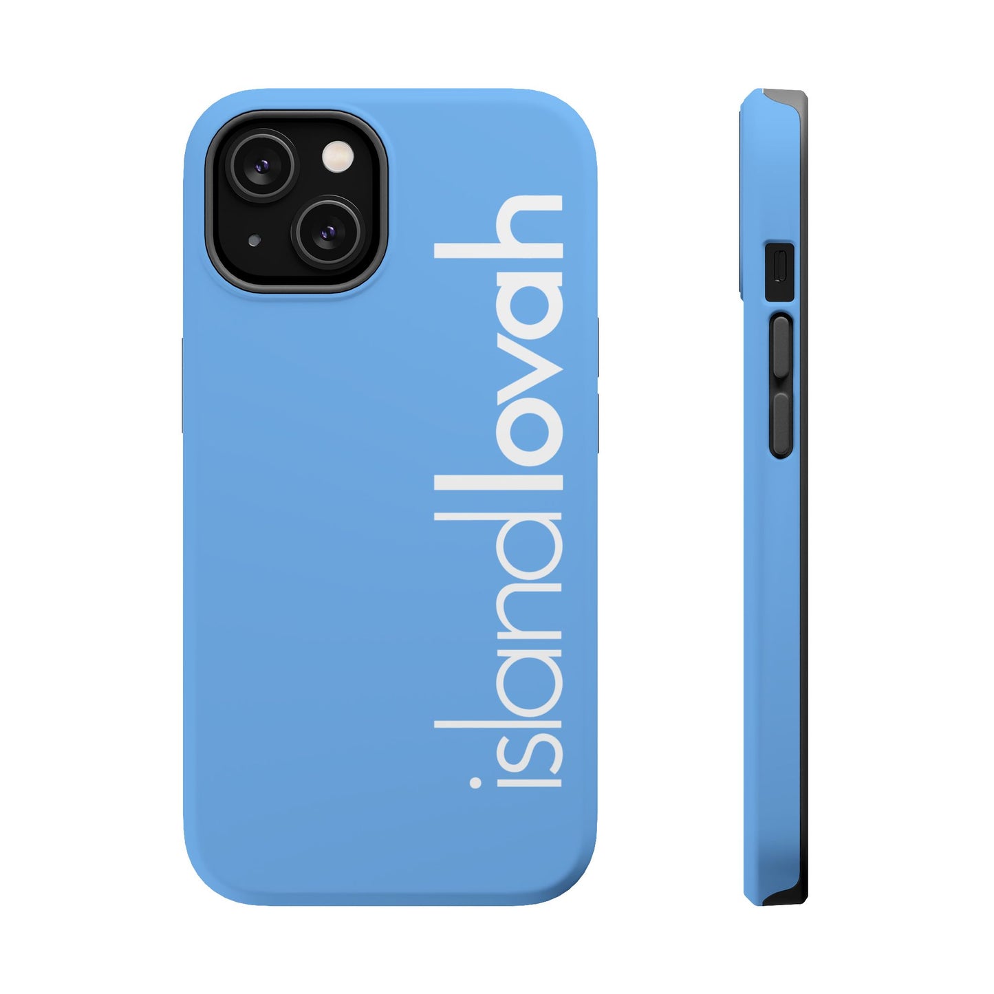 Magnetic Tough Cases iPhone - Island Lovah (Light Blue)