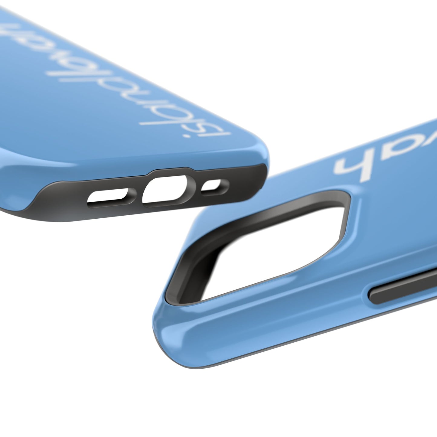 Magnetic Tough Cases iPhone - Island Lovah (Light Blue)