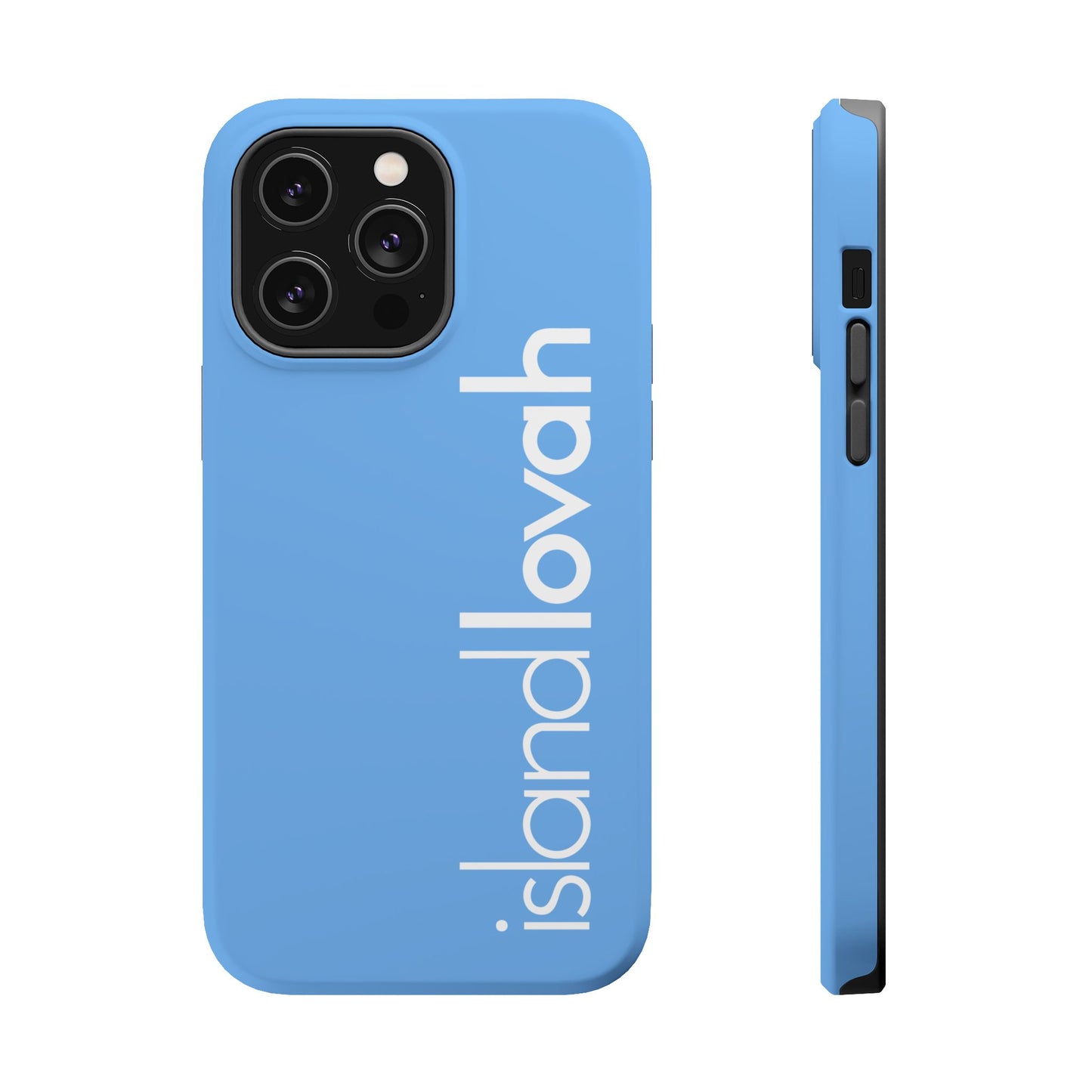 Magnetic Tough Cases iPhone - Island Lovah (Light Blue)