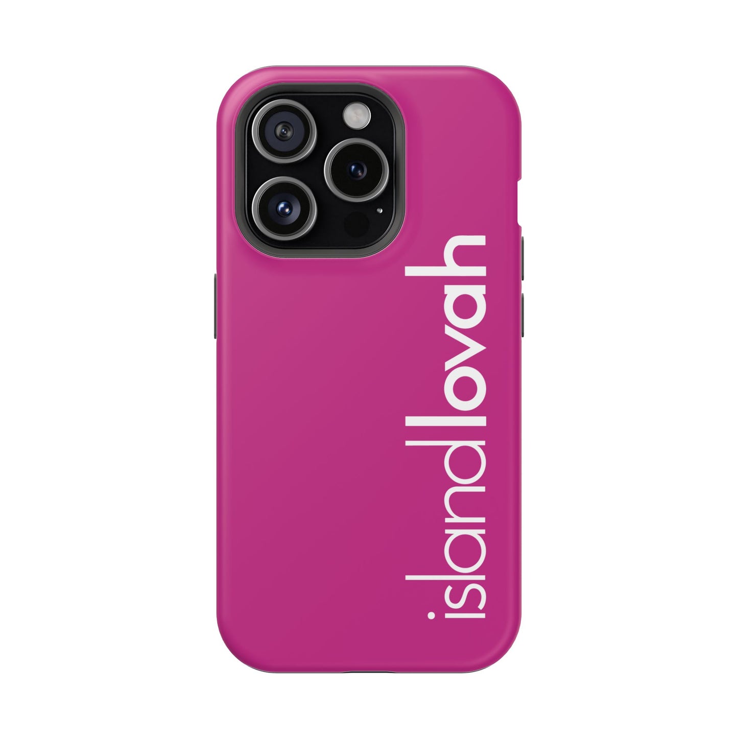 Magnetic Tough Cases iPhone - Island Lovah (Pink)