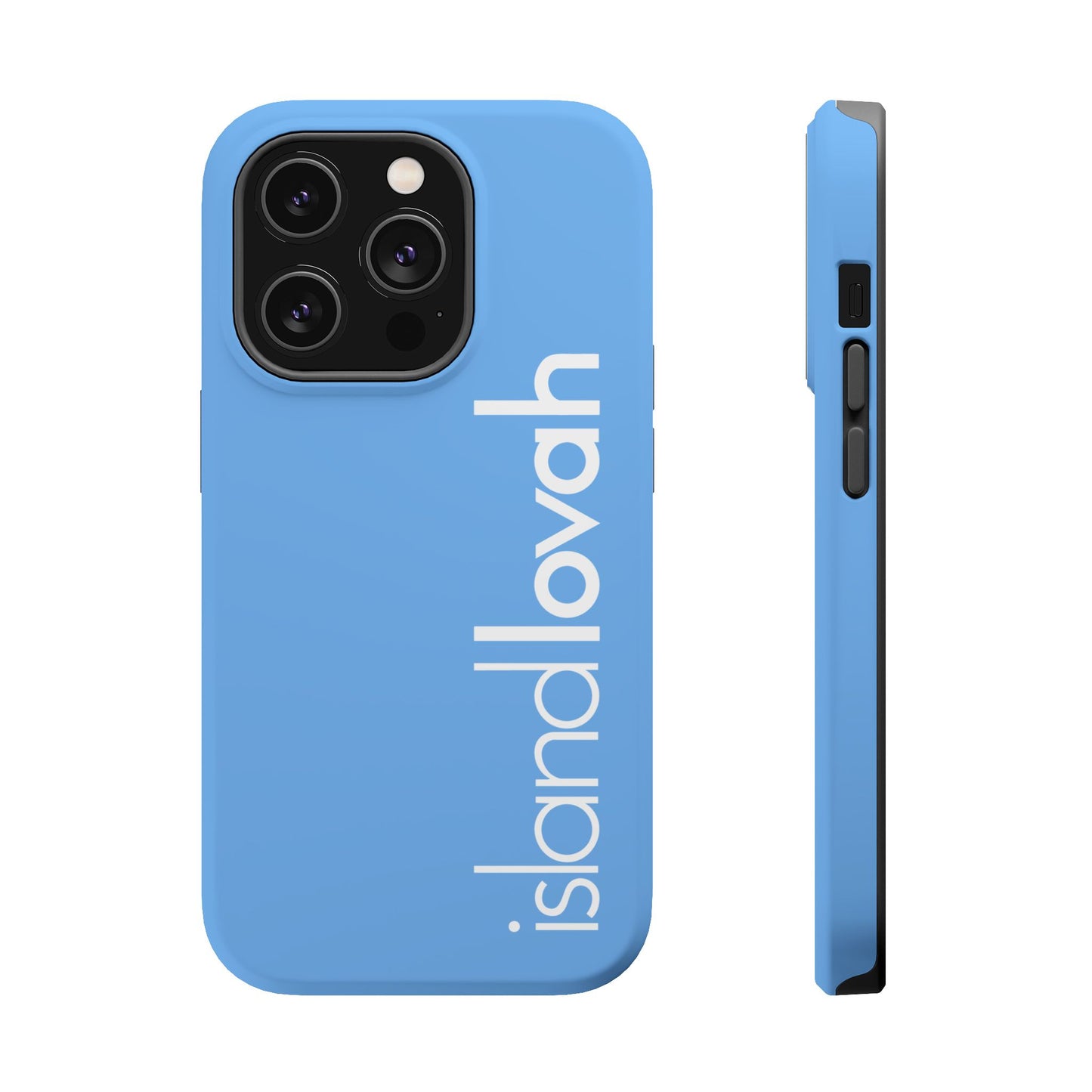 Magnetic Tough Cases iPhone - Island Lovah (Light Blue)