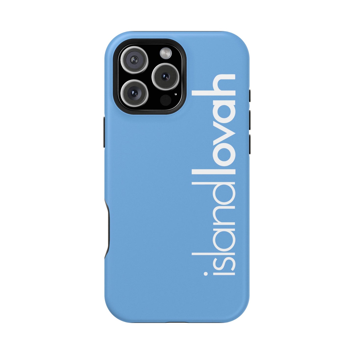 Magnetic Tough Cases iPhone - Island Lovah (Light Blue)