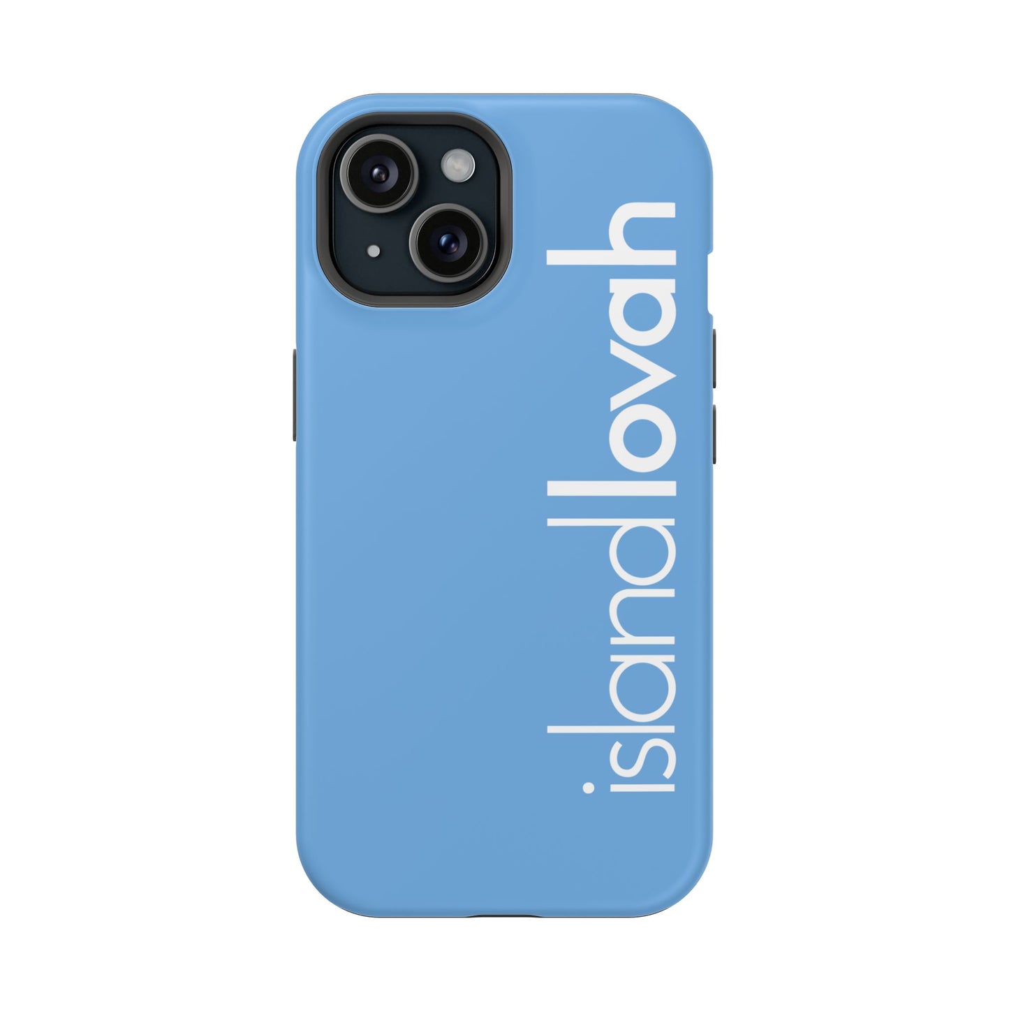 Magnetic Tough Cases iPhone - Island Lovah (Light Blue)