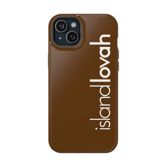 Magnetic Tough Cases iPhone - Island Lovah (Brown)