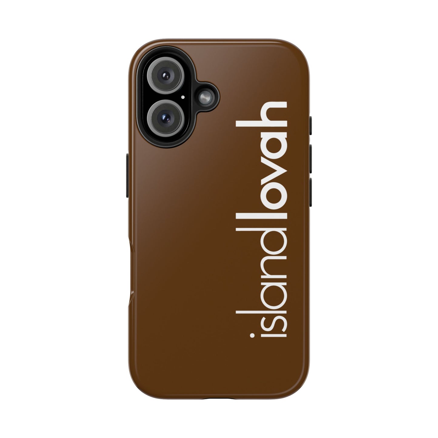Tough Phone Cases - Island Lovah (Brown)