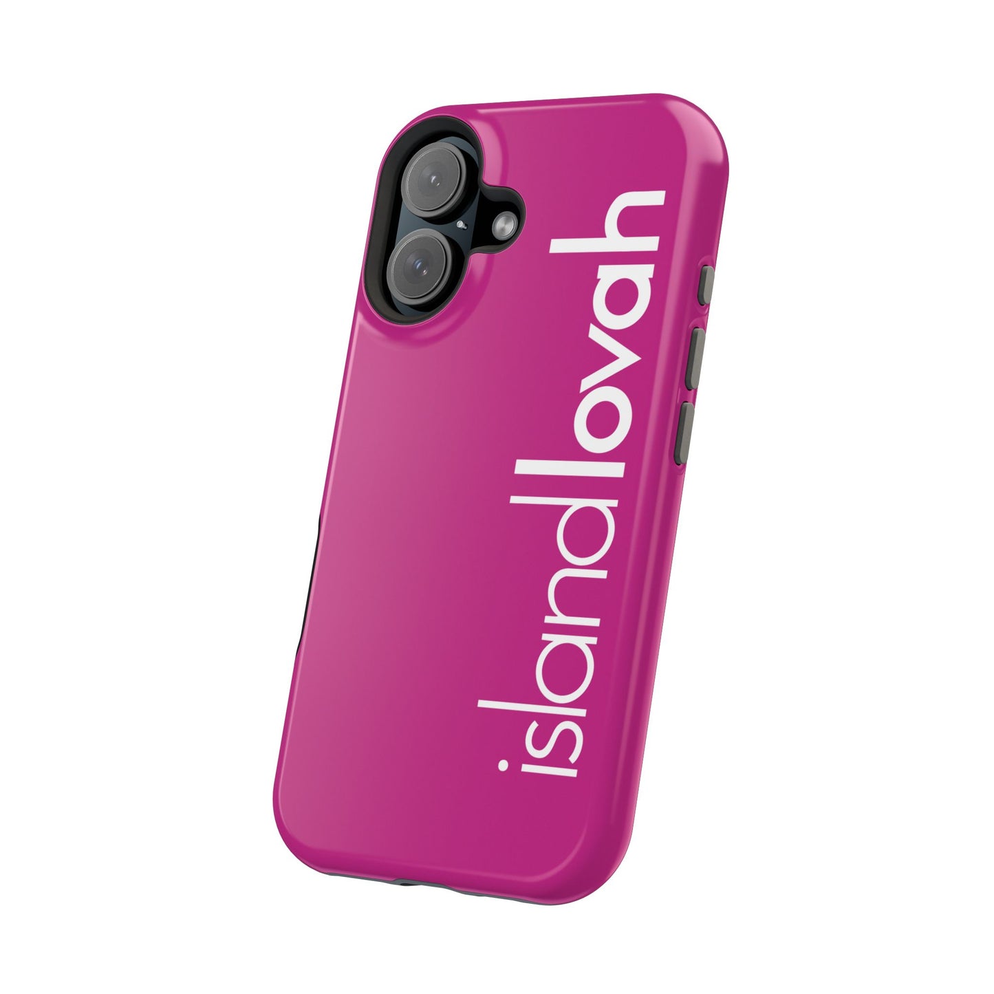 Magnetic Tough Cases iPhone - Island Lovah (Pink)