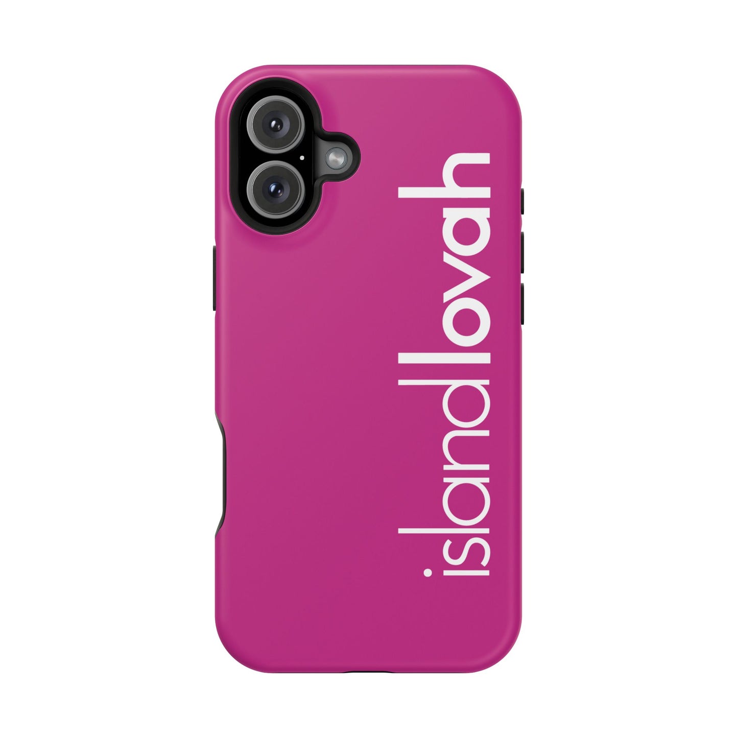 Magnetic Tough Cases iPhone - Island Lovah (Pink)