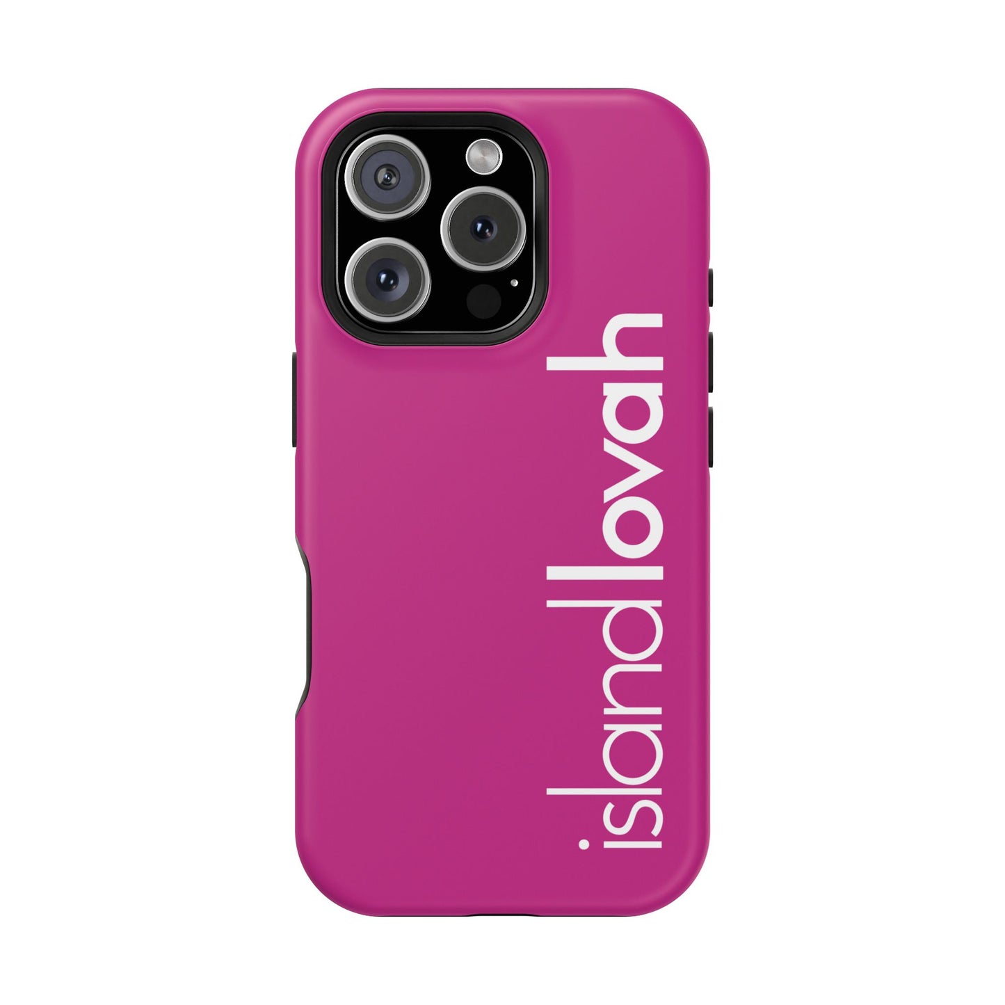 Magnetic Tough Cases iPhone - Island Lovah (Pink)