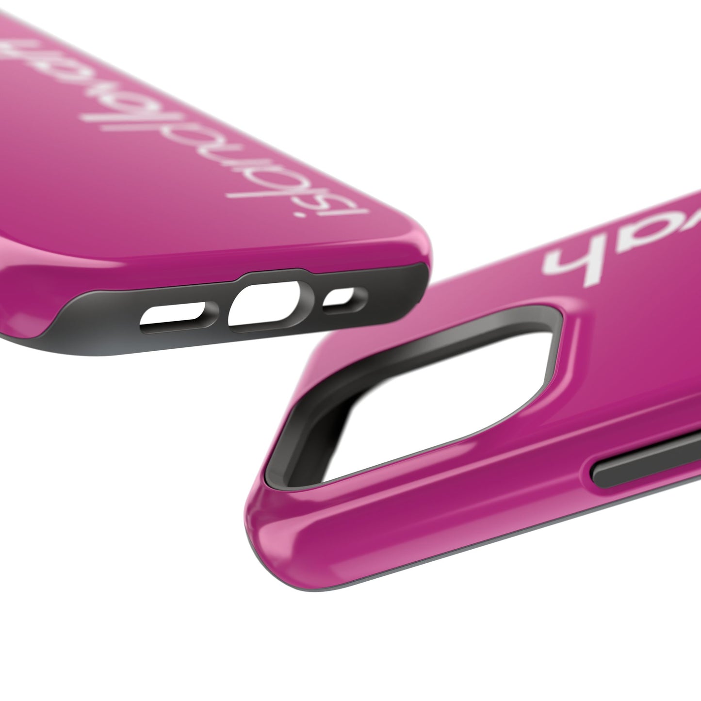 Magnetic Tough Cases iPhone - Island Lovah (Pink)